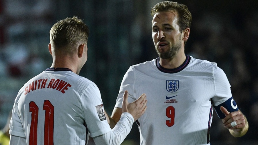 Inglaterra pulverizó a San Marino: le ganó 10-0 y clasificó a Qatar 2022