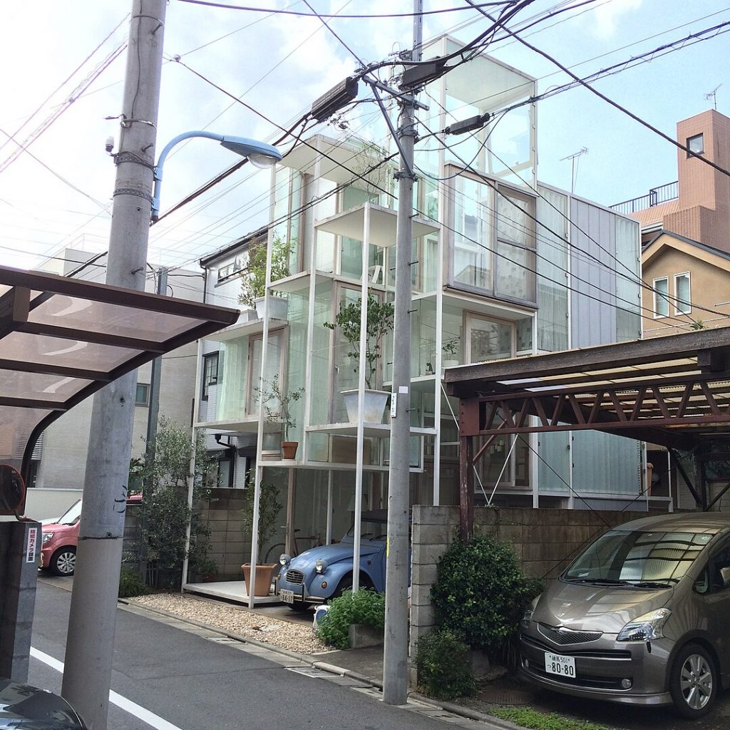 house na, la extraña casa de japón que es 100% transparente 