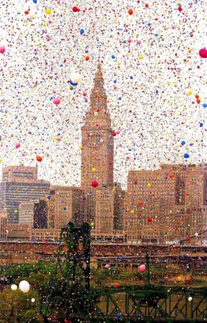 A 37 años de la desastrosa suelta de 1.5 millones de globos en Estados Unidos 