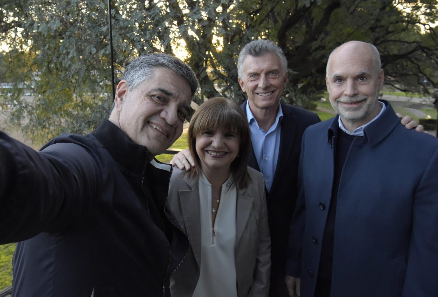 interna pro: larreta, bullrich y macri juntos en la previa a las paso
