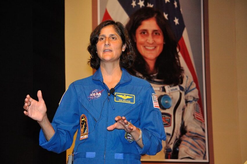 Sunita Williams, la primera persona que corrió una maratón en el espacio 