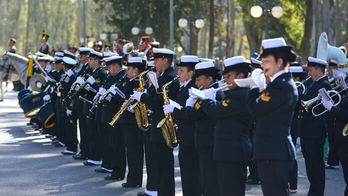 El fin de semana se podrán oír, con entrada libre y gratuita, distintas bandas militares. (Gaceta Marinera)