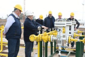 Bragado: con una inversión de $440 millones, inauguran obra de acceso al gas natural