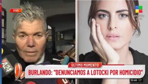 Burlando estuvo presente en la autopsia que se le realizó al cuerpo de Silvina Luna y dijo que "se extrajo mucho material"