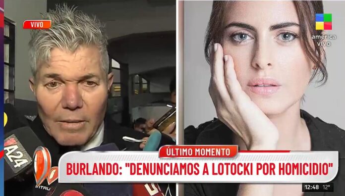 Burlando estuvo presente en la autopsia que se le realizó al cuerpo de Silvina Luna y dijo que "se extrajo mucho material"