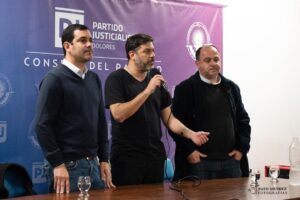 Dolores: “Carli” Bianco encabezó un acto en el PJ local