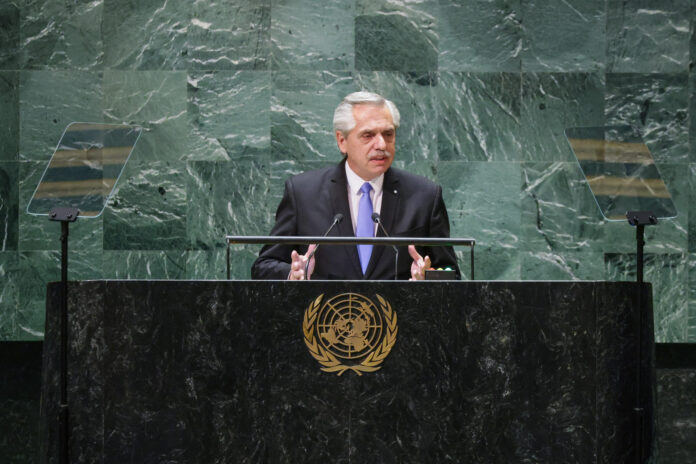 Fernández en la ONU: 