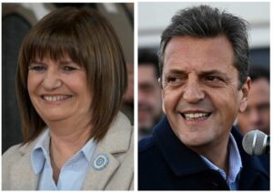Massa prometió eliminar el impuesto a las Ganancias y Bullrich sacar el cepo