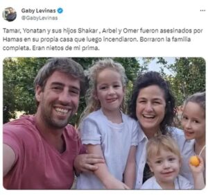 “Borraron a la familia completa”: el duro testimonio del periodista Gabriel Levinas