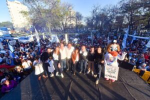 Bullrich encabezó un "cierre bonaerense" en La Plata