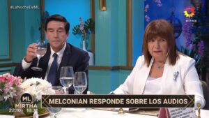 Bullrich y Melconian hablaron de "campaña sucia" en la mesa de Mirtha Legrand