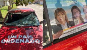 Coronel Suárez: denuncian destrozos en un auto de JxC