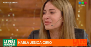 Jesica Cirio habló de su separación y lloró en una entrevista íntima en La Peña de Morfi