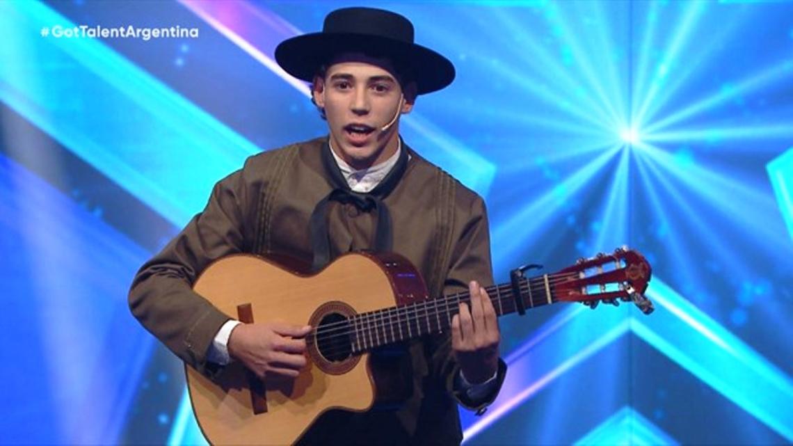 La enocionante perfomance del dolorense Braian Simaldoni en Got Talent