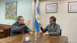 Maslatón dijo que votará a Massa en el balotaje: "La Patria está en peligro"