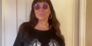 Moria Casán en redes: "Los invito a que banquemos a Sergio Massa"