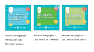 Nueva colección de cuadernillos sobre DD.HH. para escuelas bonaerenses que buscan "hacer camino"