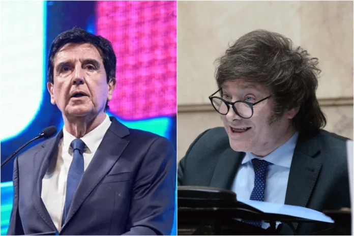Repudio a Milei por alentar corrida cambiaria: de Bullrich a De Pedro lo cruzaron