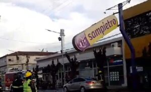 Un fuerte temporal causó estragos en la costa atlántica bonaerense
