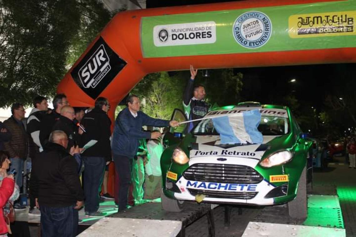 Dolores: con la participación de 105 autos comenzó una nueva fecha del Rally Mar y Sierras