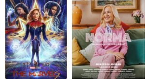 Hay estreno doble con "The Marvels y Norma"