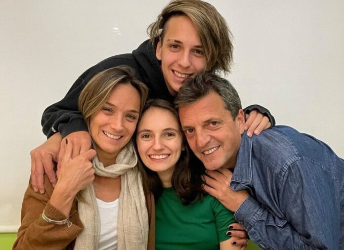 Massa en la previa: foto en familia y agradecimiento al apoyo tras las amenazas