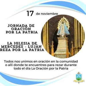 La Iglesia realiza una jornada de "oración por la Patria"