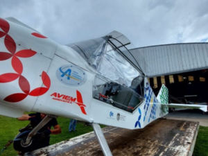 La UNLP desarrolla el primer avión eléctrico con baterías de litio