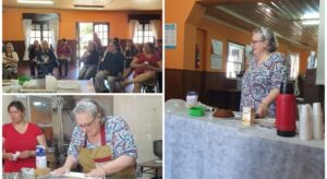 Último encuentro del taller de Cocina Navideña