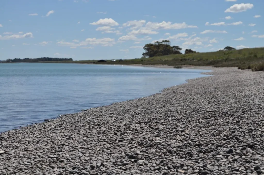 El área de la bahía San Blas, en Patagones. (BA Films)