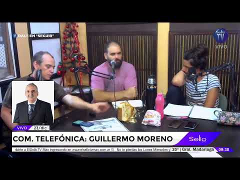 Guillermo Moreno en Diversa-Mente - LU28 Radio Tuyú - ElSelloTV Madariaga