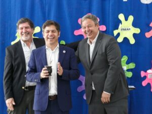 Kicillof con Cascallares, en medio de la negociación por presidencia de Diputados