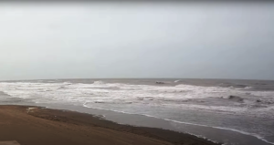 La Provincia: rige un alerta por crecidas del mar en la Costa Atlántica