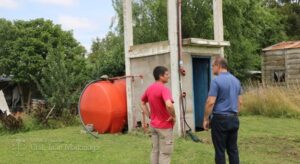 Quedó instalado el equipamiento para mejorar la calidad de agua en el barrio Kennedy