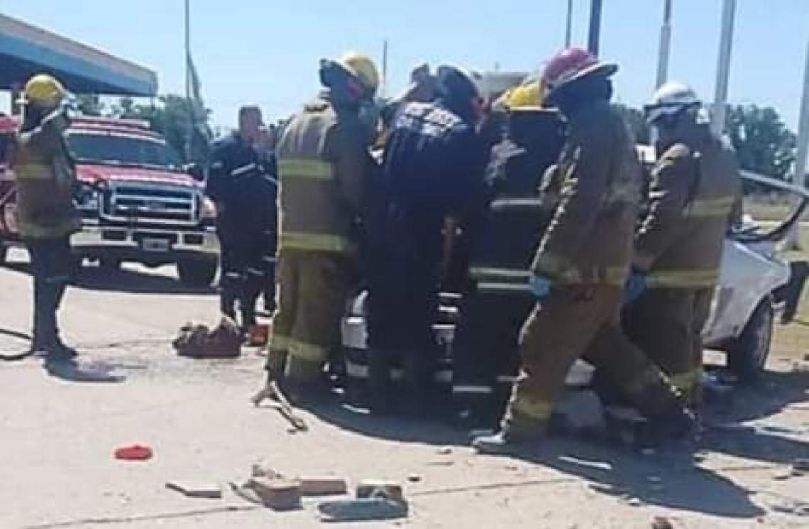 Chascomús: cinco heridos en un accidente en Ruta 2