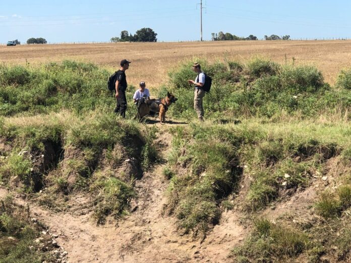 Buscan a Agustín en el arroyo Orellano. (La Voz del Pueblo)