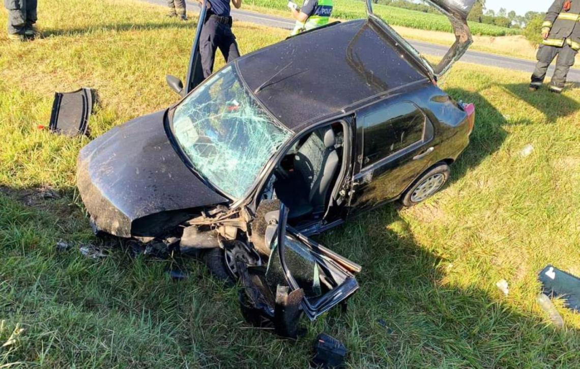 Ruta 2: nueve heridos en dos accidentes en Castelli y Coronel Vidal