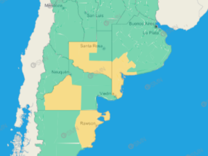 SMN: alerta amarillo por vientos para el sur de la provincia