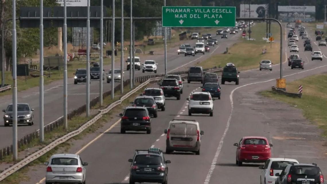 Temporada 2024: intenso tránsito rumbo a la Costa Atlántica en el inicio de la segunda semana de enero