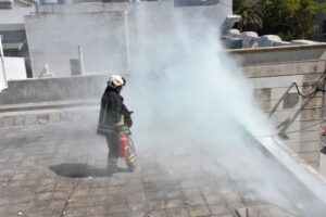 Trenque Lauquen: un incendio en el Municipio afectó prestaciones hasta en el Hospital