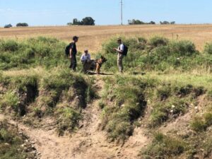 Tres Arroyos: sin novedades en la búsqueda del niño que cayó a un arroyo