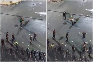 Un joven está en terapia intensiva tras ser golpeado por un seguridad en el recital de La Renga