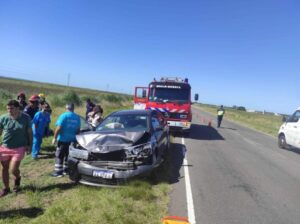 Villa Gesell: tres heridos tras un accidente en Ruta 11