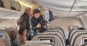 Milei voló a “La Feliz” para estar junto a Fátima Florez en su cumpleaños