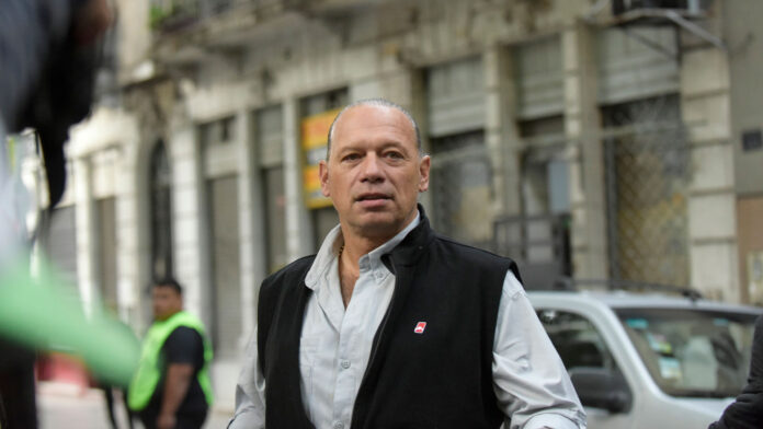 El ministro de Seguridad bonaerense y actual senador, Sergio Berni.