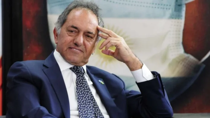 El secretario de Turismo, Ambiente y Deportes de la Nación, Daniel Scioli.