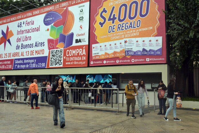 La Feria del Libro de Buenos Aires comenzó el 25 de abril. (Prensa Feria)
