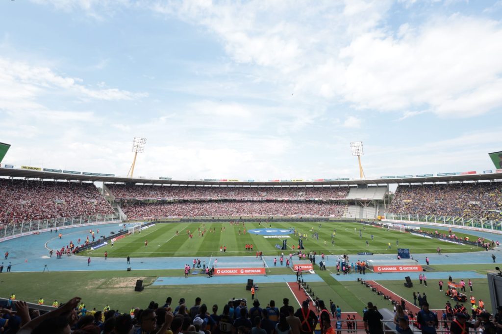 El Estadio Mario Alberto Kempes, escenario del Superclásico y ahora de una semifinal. - Córdoba -