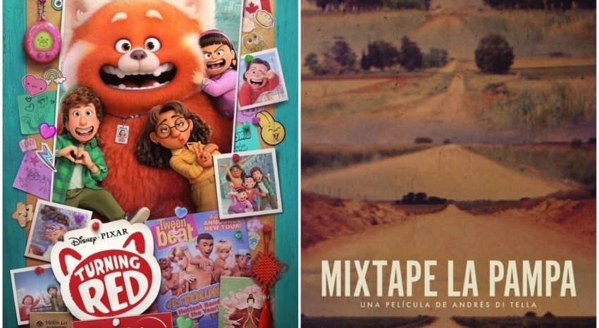 Cine en Madariaga: Hoy se reestrena la película de Disney «Red» y el documental «Mixtape La Pampa»
