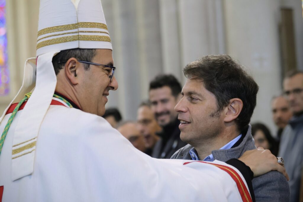 Mestre y Kicillof. (Gobernación)